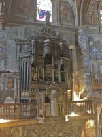 Órgano del Evangelio del convento de San Jerónimo. Fotografía de Juan María Pedrero Encabo