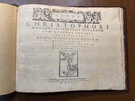 Portada. Missarum cum quatuor vocibus liber primus (1558)