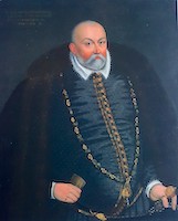 George Frederick de Brandenburg-Ansbach. Andreas Riehl el Joven (c. 1601)