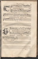 Canticum Beatae Mariae . Francisco Guerrero. [D-AN VI g 19], fol. 85r