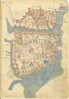 Constantinopla Liber Insularum Arcipelagi. Cristoforo Buondelmonte (c. 1420)