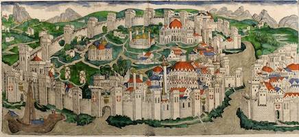 Constantinopolis. Hartmann Schedel (1493)
